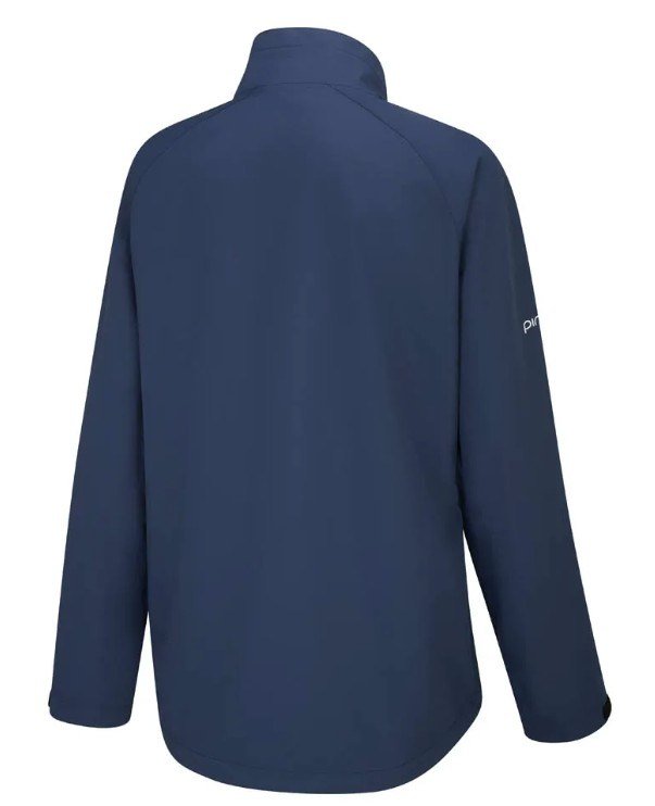 PING Stevie giacca impermeabile da donna, blu/bianco