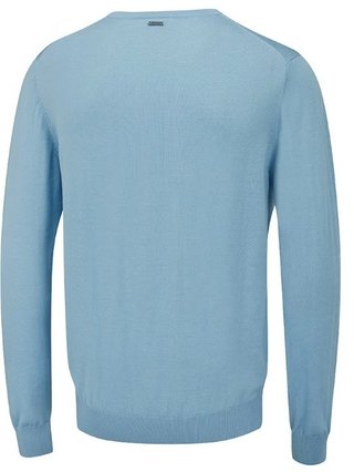 PING Sullivan V-Neck maglione da uomo, azzurro