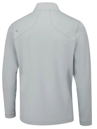 PING Latham Half Zip maglia uomo, pearl grey