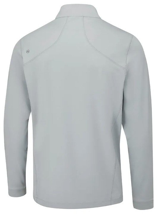 PING Latham Half Zip maglia uomo, pearl grey
