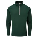 PING Ramsey half zip ribbed fleece pullover da uomo, pine