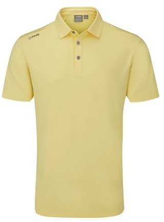 PING Lindum polo da uomo, giallo limone