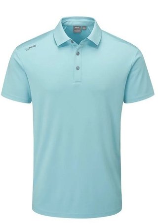 PING Lindum polo da uomo, sky blue