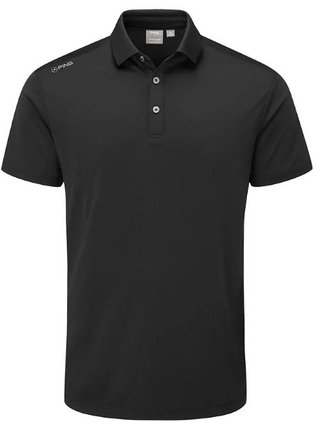 PING Lindum polo da uomo, nero