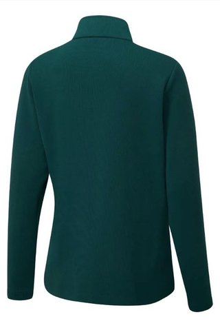 PING Lyla Half Zip Ribbed pile da donna, pine