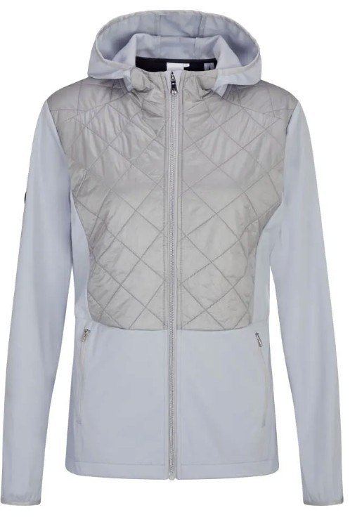 PING Gem Hybrid Hooded giacca da donna, gem quiet grey