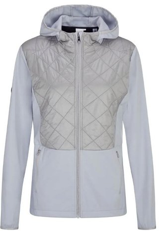 PING Gem Hybrid Hooded giacca da donna, gem quiet grey