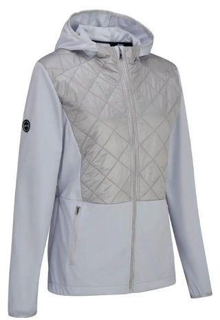 PING Gem Hybrid Hooded giacca da donna, gem quiet grey