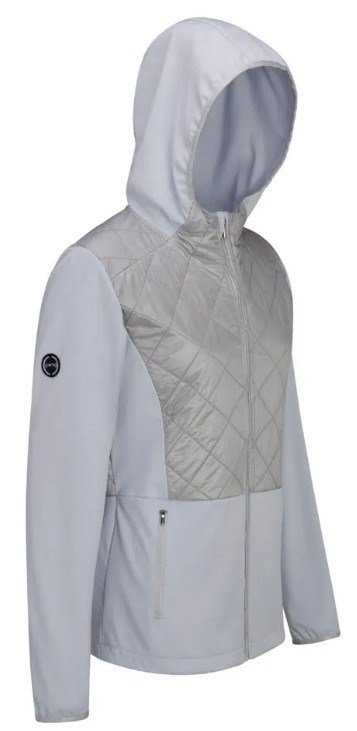 PING Gem Hybrid Hooded giacca da donna, gem quiet grey