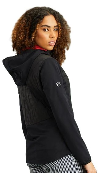 PING Gem Hybrid Hooded giacca da donna, nera
