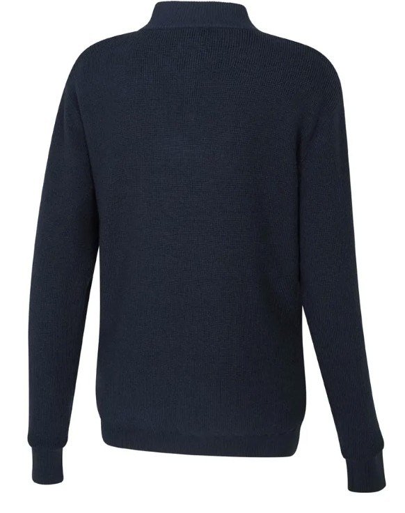 PING Kaylah Half Zip Lined maglione da donna, blu navy