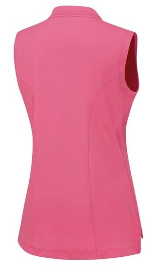 PING Solene Sleeveless polo da donna, pink blossom