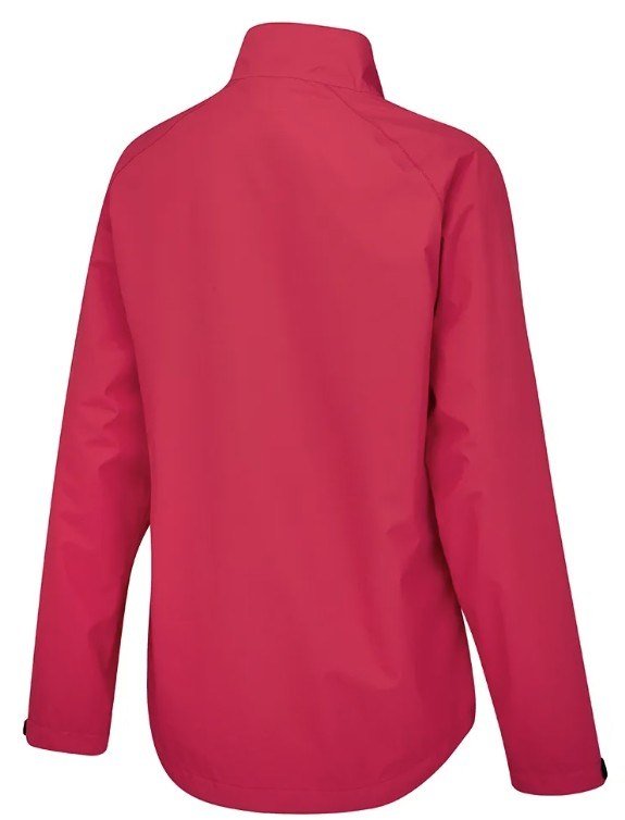 PING Freda giacca impermeabile da donna, rosebud/bianco