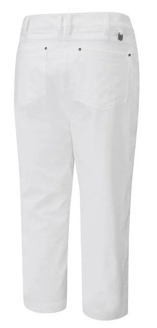 PING Verity pantaloni corti da donna, bianco