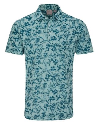 PING Diego polo da uomo, misty green multi
