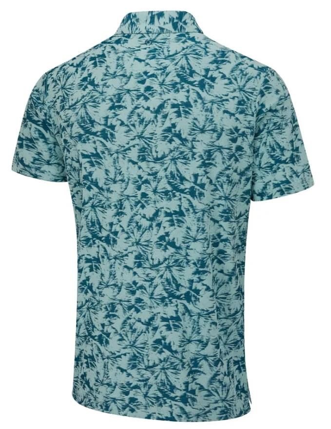 PING Diego polo da uomo, misty green multi