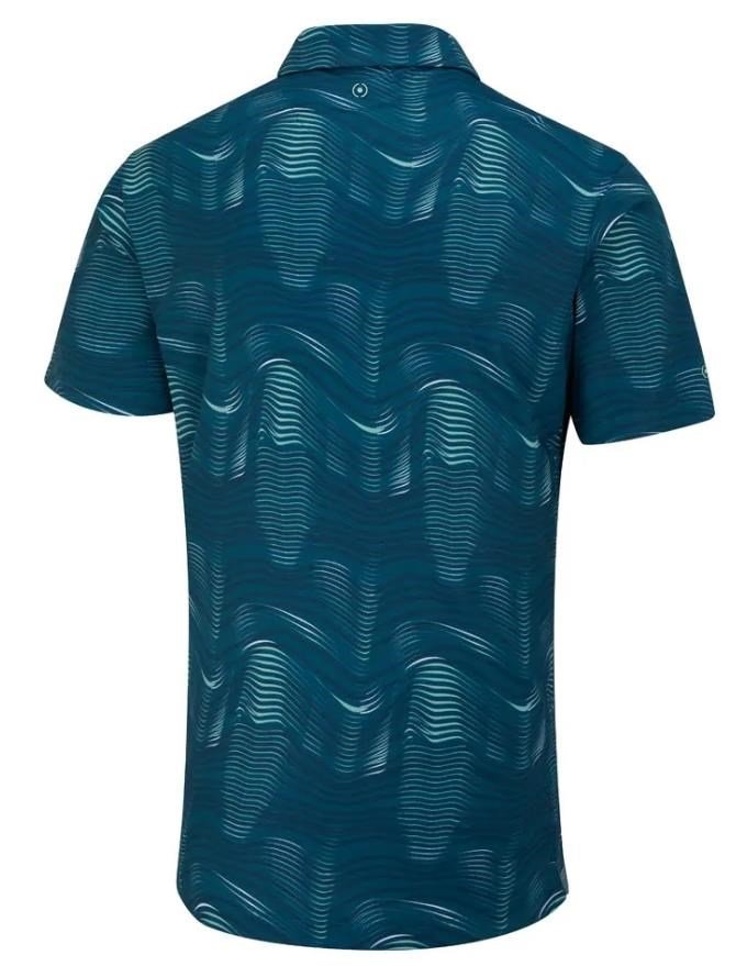 PING Optic Groove polo uomo, forest multi