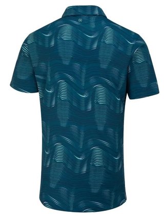 PING Optic Groove polo uomo, forest multi