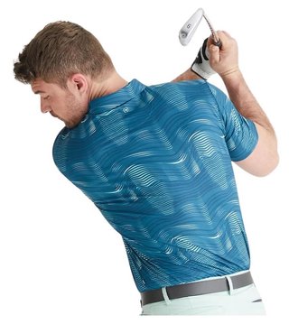 PING Optic Groove polo uomo, forest multi
