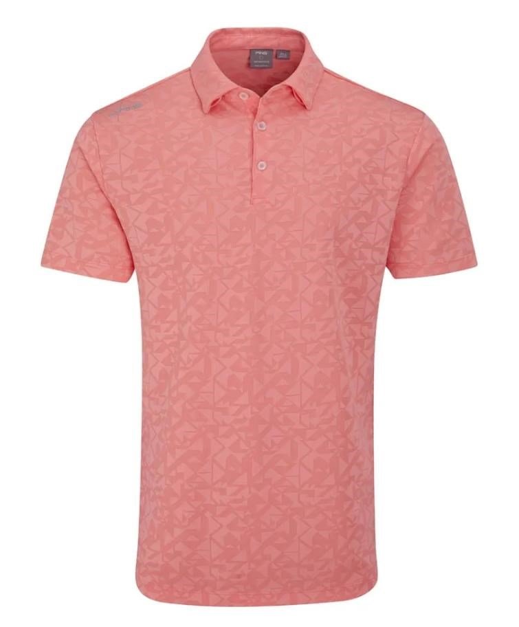 PING Geo Camo polo uomo, desert flower
