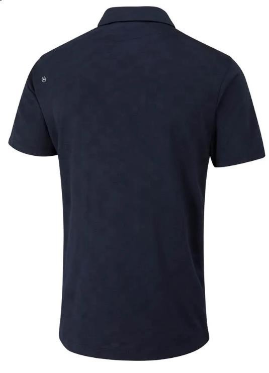 PING Kenan Textured polo da uomo, navy