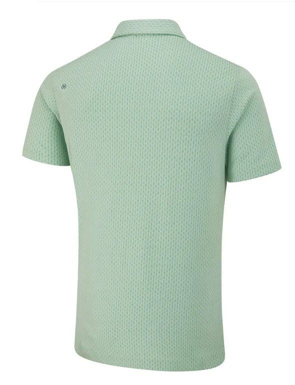 PING Hershel polo da uomo, misty green multi