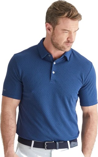 PING Hershel polo uomo, oxford blue multi