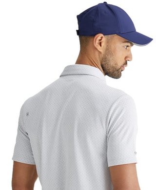 PING Hershel polo da uomo, silver multi