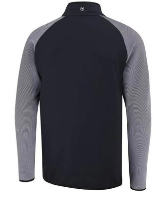 PING Strio Performance midlayer felpa uomo, nero/bianco