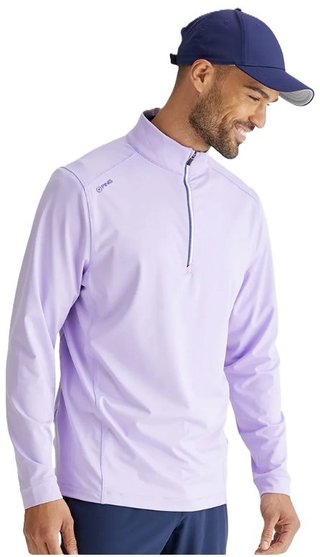 PING Latham Half Zip maglia uomo, purple ash