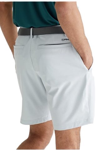PING Ari pantaloncini da uomo, grigio perla