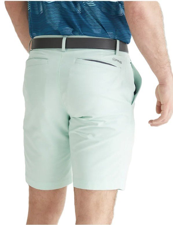 PING Barret pantaloncini da uomo, misty green marl