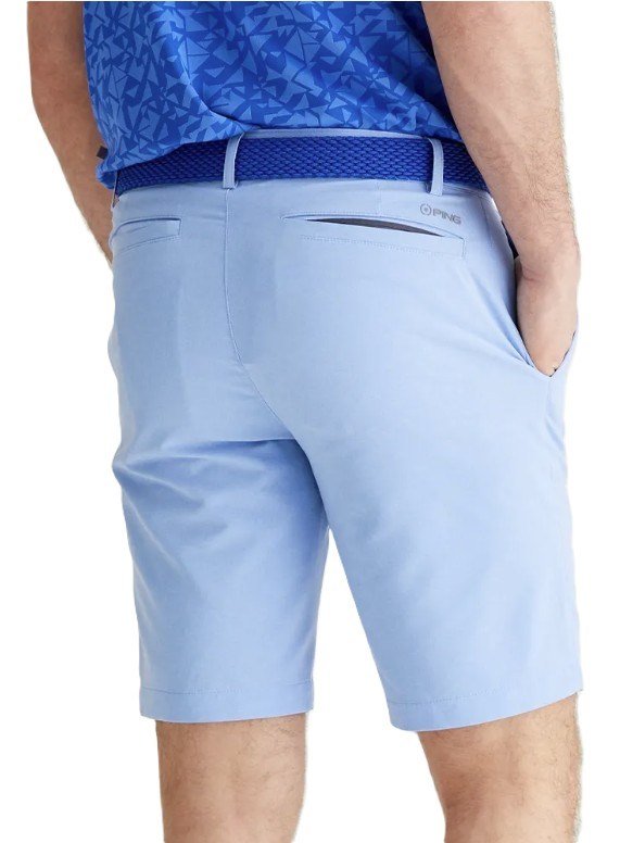 PING Barret pantaloncini da uomo, cornflower blue marl