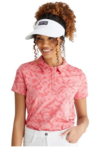 PING Bethany polo da donna, sweet pea