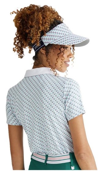 PING Bethany polo da donna, neotheric/bianco