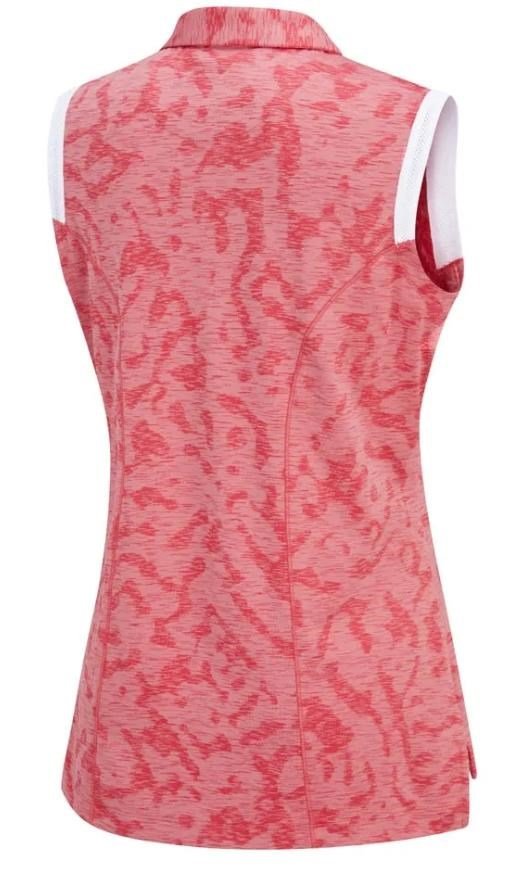 PING Colleen Sleeveless polo donna, sweet pea