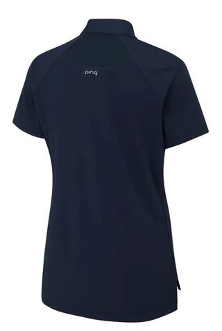 PING Oona polo da donna, blu navy