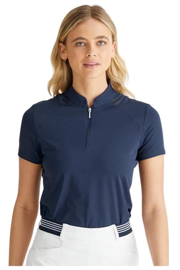 PING Oona polo da donna, blu navy