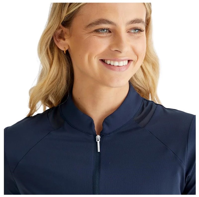 PING Oona polo da donna, blu navy
