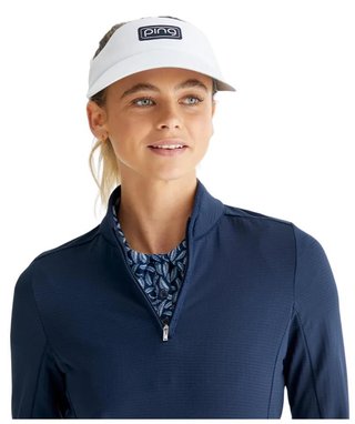 PING Abigale Performance Fleece felpa donna, navy