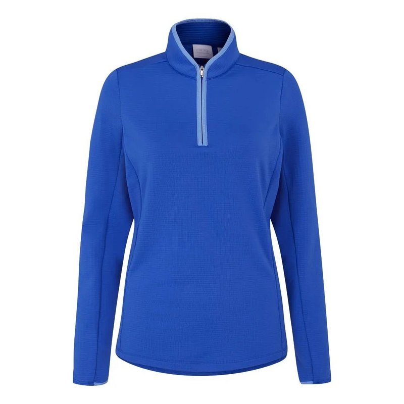 PING Abigale Fleece felpa da donna, blu ultra