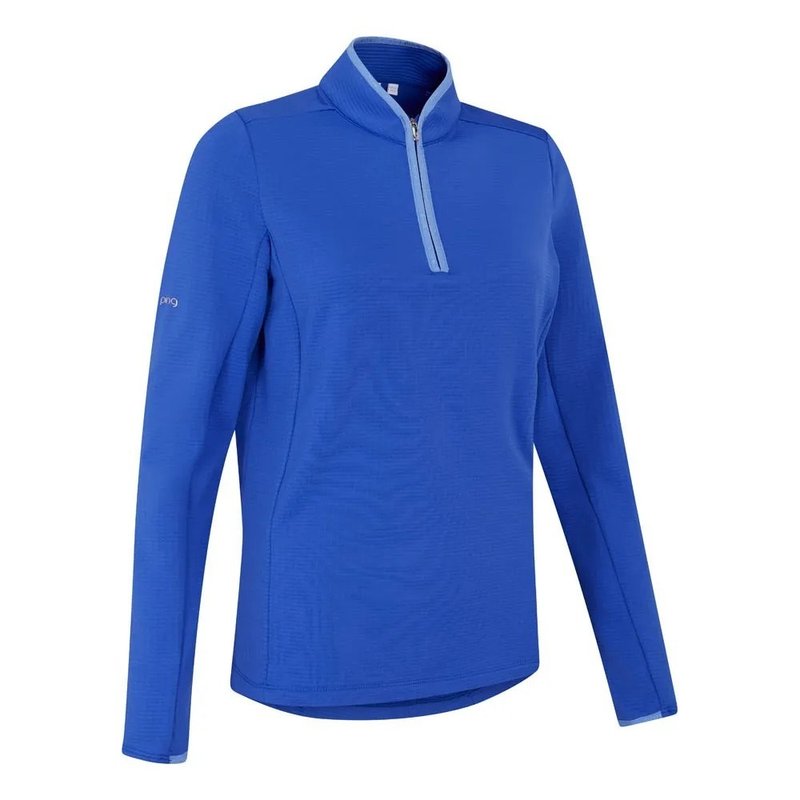 PING Abigale Fleece felpa da donna, blu ultra