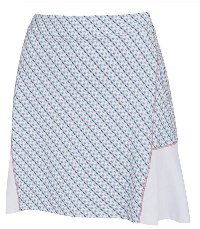 PING Odetta skort da donna, bianco/neoteric