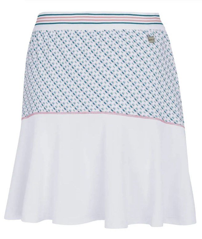 PING Odetta skort da donna, bianco/neoteric