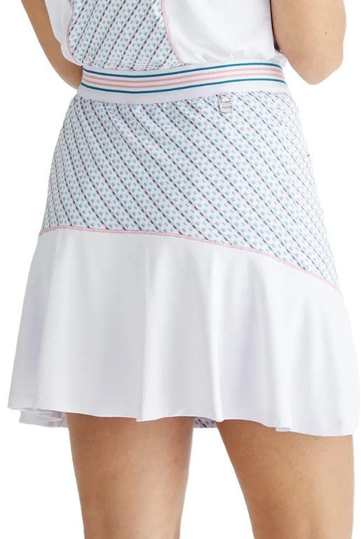 PING Odetta skort da donna, bianco/neoteric