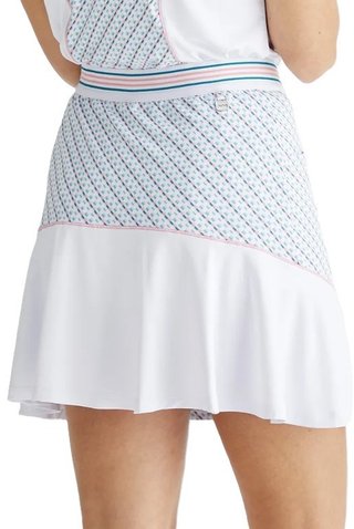 PING Odetta skort da donna, bianco/neoteric