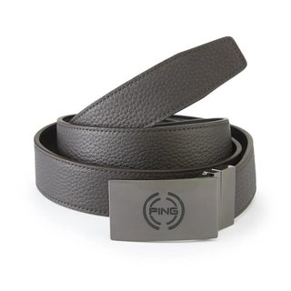 PING Stamp Reversible cintura da uomo, marrone/nero