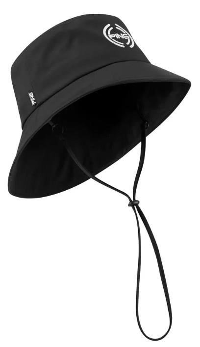 PING SensorDry waterproof cappello bucket da uomo, nero