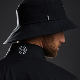 PING SensorDry waterproof cappello bucket da uomo, nero