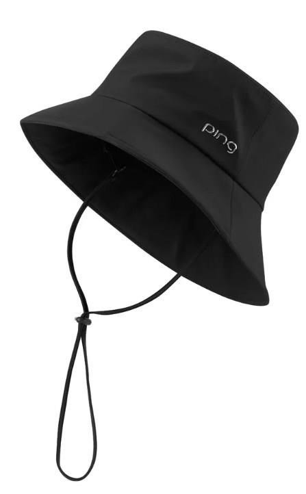 PING SensorDry Waterproof ladies bucket hat, nero